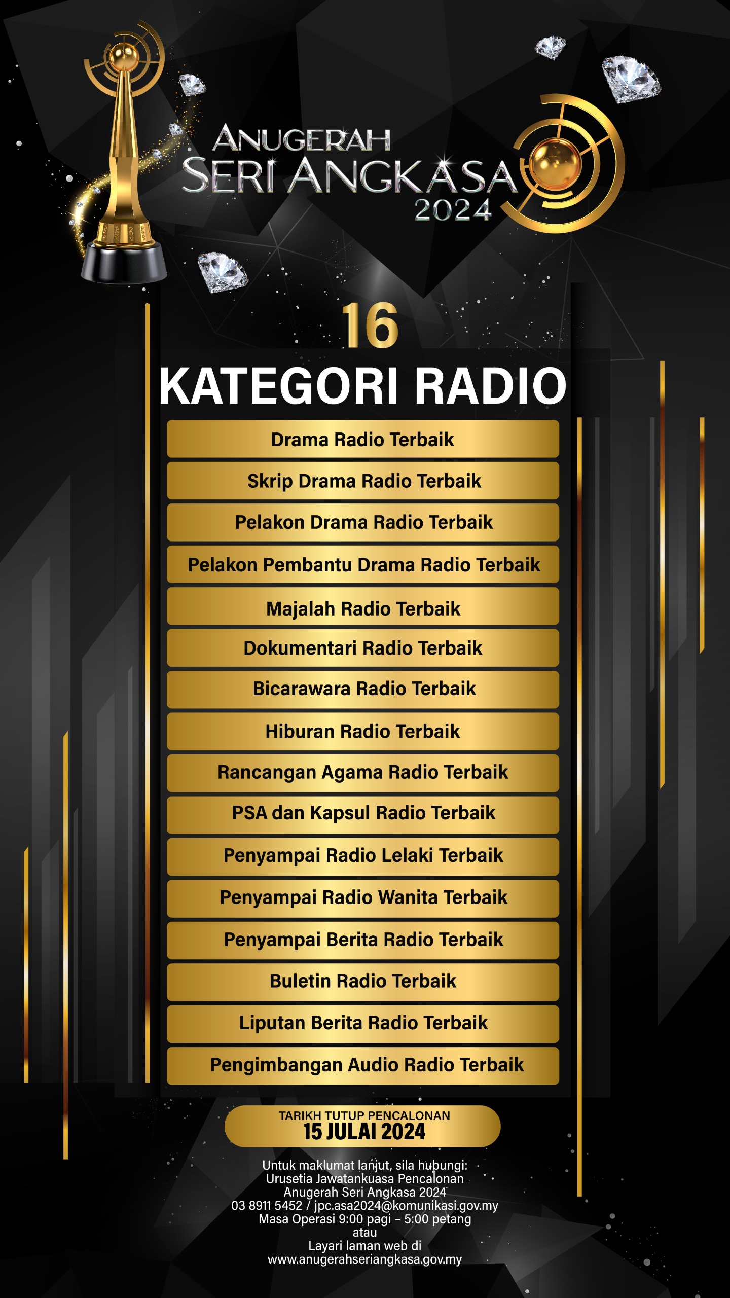 16 KATEGORI RADIO